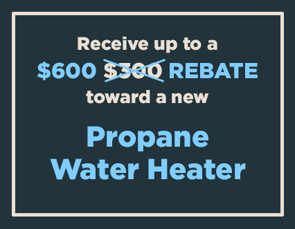 Up to $600 off Propane Water Heater