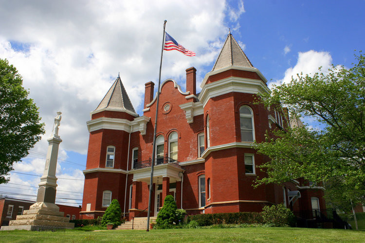 Courthouse in Independence, VA