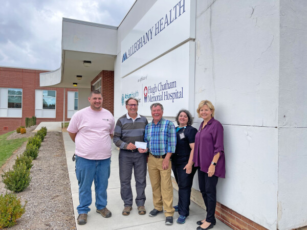 AMH Receives Donation from Blue Ridge Energy Propane and Fuels