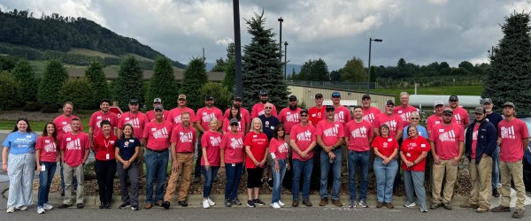 Blue Ridge Energy volunteered 180 community service hours