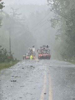 Crews working to restore power after Hurricane Helene severely damaged western North Carolina and left thousands in the dark.  

