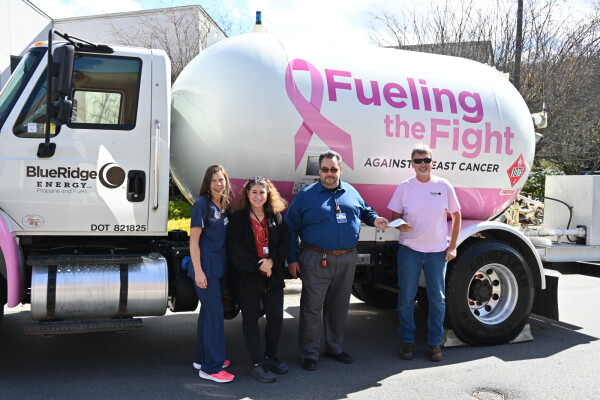 Blue Ridge Energy Donates in Honor of Breast Cancer Awareness