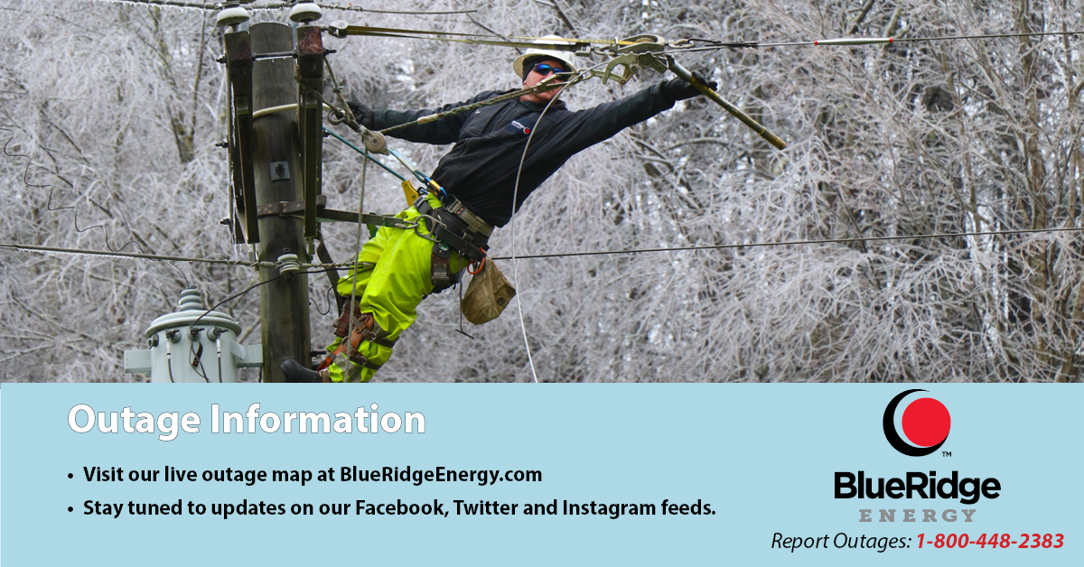 Blue Ridge Electric Power Outage Map Maping Resources