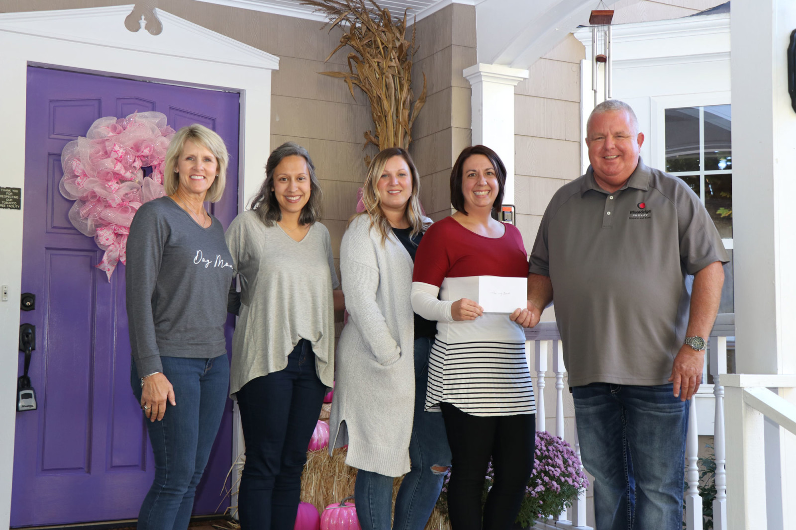 Blue Ridge Energy Propane and Fuels Donates over 2,100 to The Wig Bank